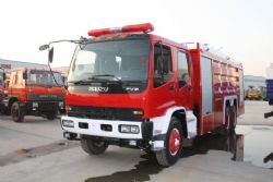 五十鈴雙橋水灌消防車泡沫消防車