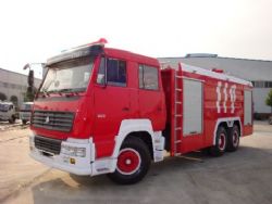 重汽雙橋型水罐消防車(12T）