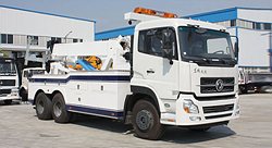 東風天龍后雙橋清障車