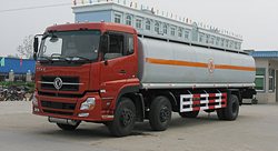 東風天龍小三軸油罐車